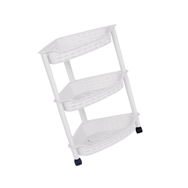1/2/3 badrumsförvaring Fristående 3 lager för kontor white middle 1 Pc