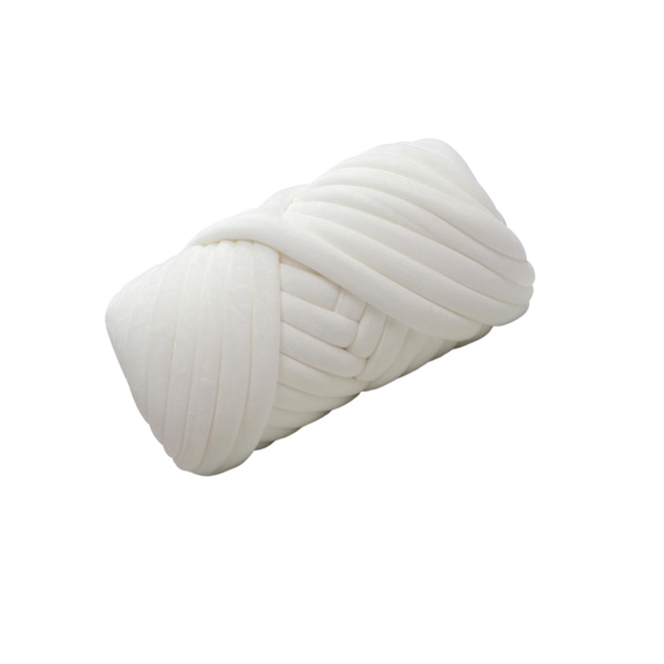 1/2/3 500G Velvet Bulky Chunky Yarn För Arm Stickkudde White 500g 1 Pc