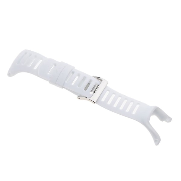 1/2/3 hållbara armbandsur i gummi för För Suunto Ambit3 Silver White 24mm 1 Pc