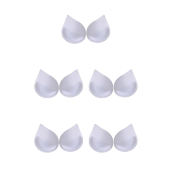 1/2/5 1 par BH Insert Pads Enhancer Avtagbar Andas White 15x11.5x3.7cm 5Set