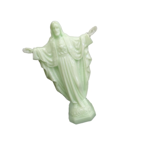 1/2/3 Eternal Light Jesus Staty Samlarplast för Familia