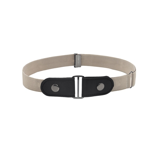 1/2/3/5 Bälte Inget Spänne Osynlig Moderiktig Långvarig Khaki 1 Pc