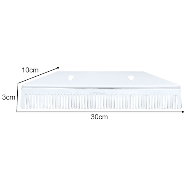 1/2 multifunktionell hårförlängningshållare Organizer Slitstark White 30x10x3cm 1Set