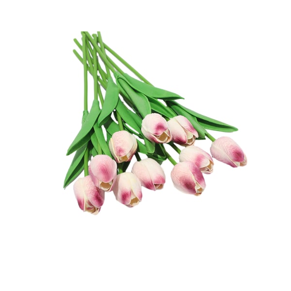 1/2/3 10påse Simulerade tulpaner Ljusa och charmiga blommor för Lavender 1 Pc