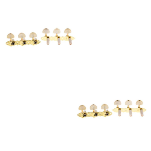 1/2 2 st Klassisk Gitarr Stämpinnar Stämapparater Maskinhuvuden för 2PCS