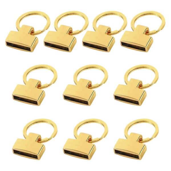 1/2/3/5 10 st Metal Lobster Clasp Clips Nyckelring För Charms Golden 44.4x28mm 1 Pc
