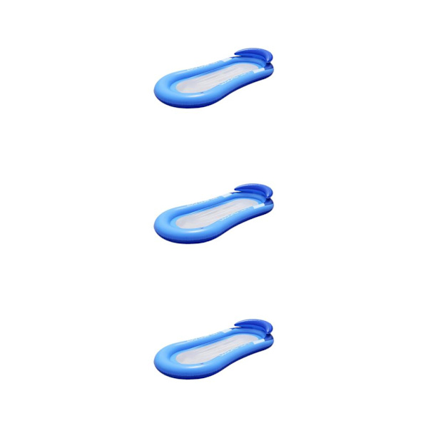 1/2/3 För Flytande Vattensoffa Bekväm Pool Float Bed för Blue 3PCS