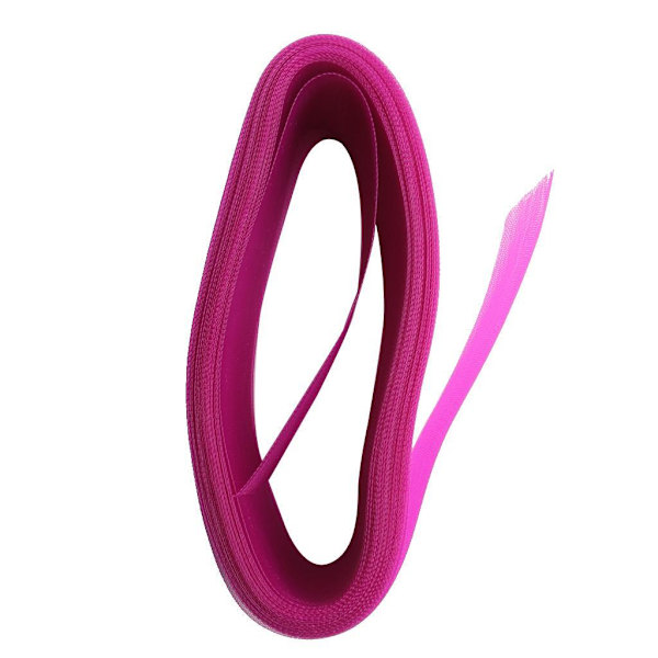 1/2 Crinoline Horse Hair Braid DIY Craft för fascinerare Deep Rose Red 1Set