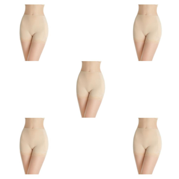 1/2/3/5 Och kurvformiga Push Up-underkläder för kvinnor för sexiga och complexion 6XL 5PCS