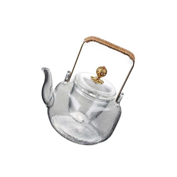 1/2/3/5 Tebryggare set med silglas för tebryggare White Square boiled teapot 1 Pc