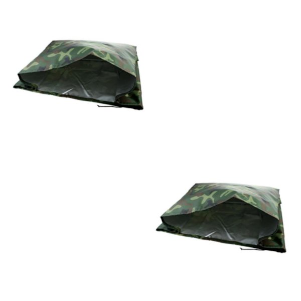 1/2/3 Vattentät Camo Boat Outboard Motor Cover Pålitlig Camo for 115-225 HP Engines 2PCS