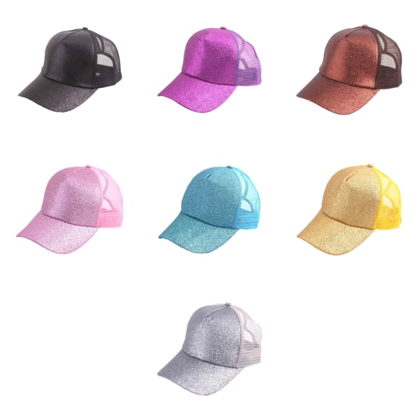 Cap i sportig stil i polyester med justerbar rem för black