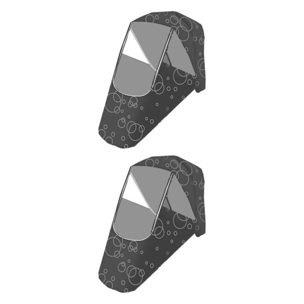 1/2 Regnskydd Buggy Cover Väder För Shield Blue 100x58x50cm 2Set