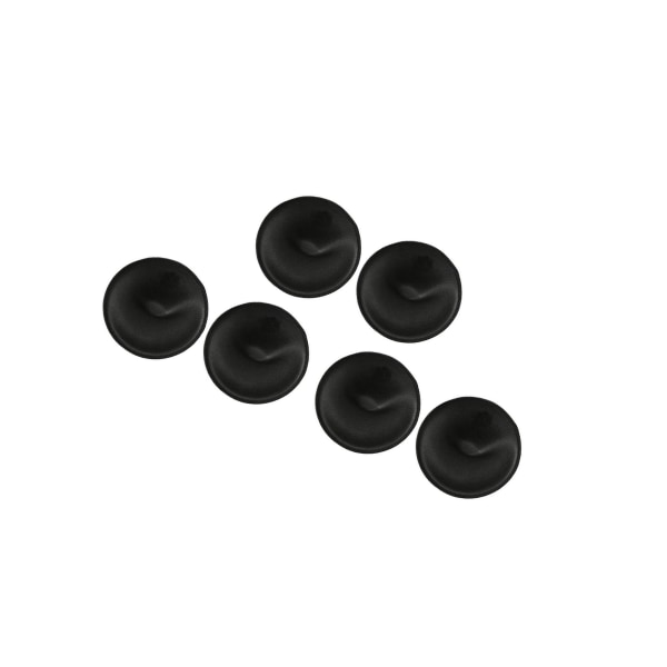 1/2/3 6st BH-kuddar Inlägg Sy i Avtagbar Push up för Black 12cm 2Set