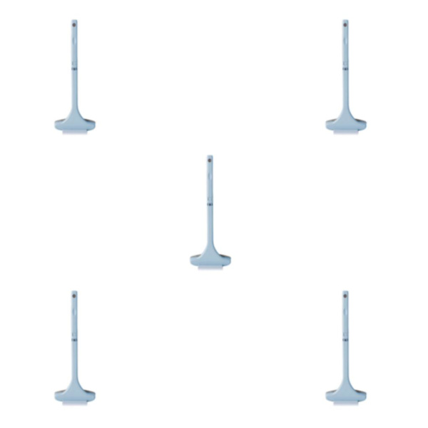1/2/3/5 Effektivt rengöringsverktyg för glasfönster och mesh nordic blue 5Set