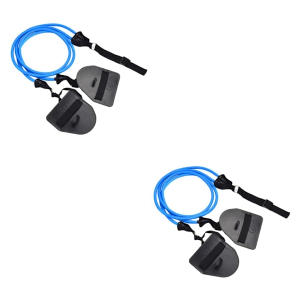 1/2/3/5 Motståndsband för simning För Armtränare för För Blue 40lb 2PCS