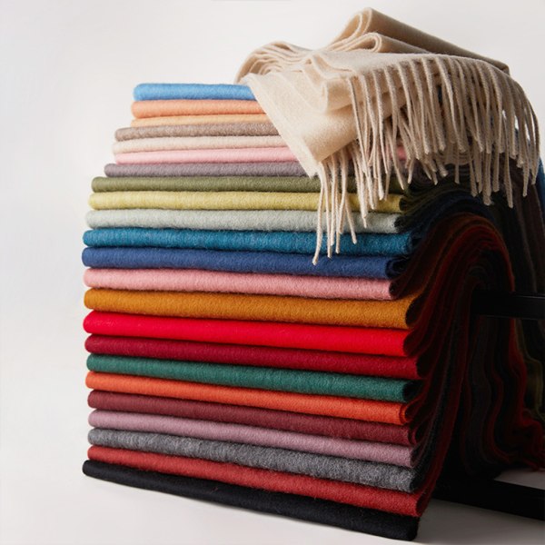 1/2/3 unisex halsduk med fransar Varm och mysig tubscarf för black 1Set
