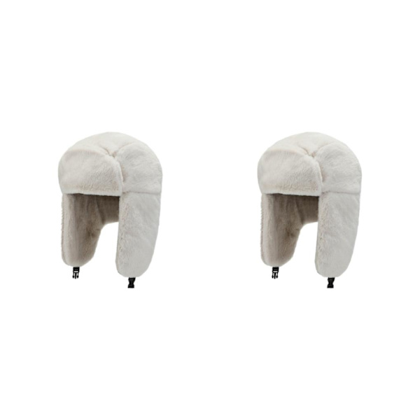 1/2 polyester skidhatt hållbarhet och utsökt hantverk vinter white 2Set