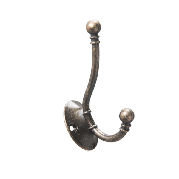 1/2/3/5 Retro zinklegering Hatt Klädkrokar Ancient Rustic Shabby Bronze 9.6x6x4.6cm 2Set