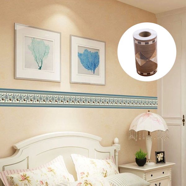 1/2/3/5 PVC Vattentät Tapet Border Sticker För Vägg Och style 5 1Set