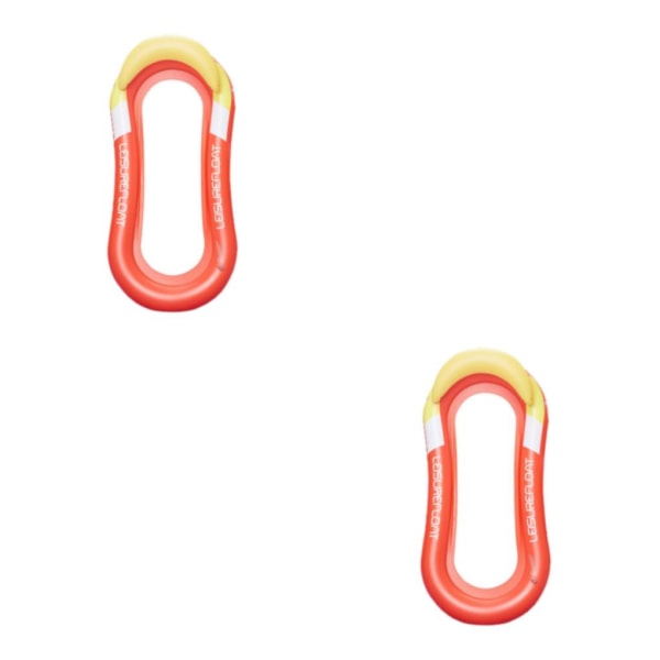 1/2/3 För Flytande Vattensoffa Bekväm Pool Float Bed för Red 2PCS