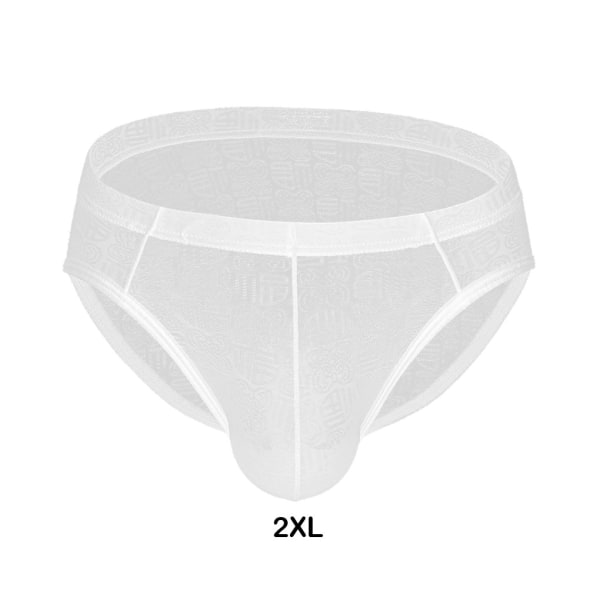 Casual Och Bred Applikation Super Mjuk Bekväma Underkläder För White XXL