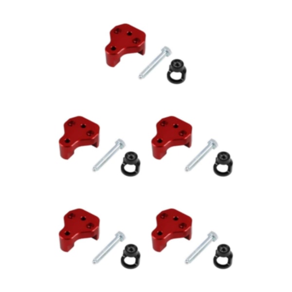 1/2/3/5 Effektiv och lätt att aluminiumventilfjäderkompressor red 5PCS