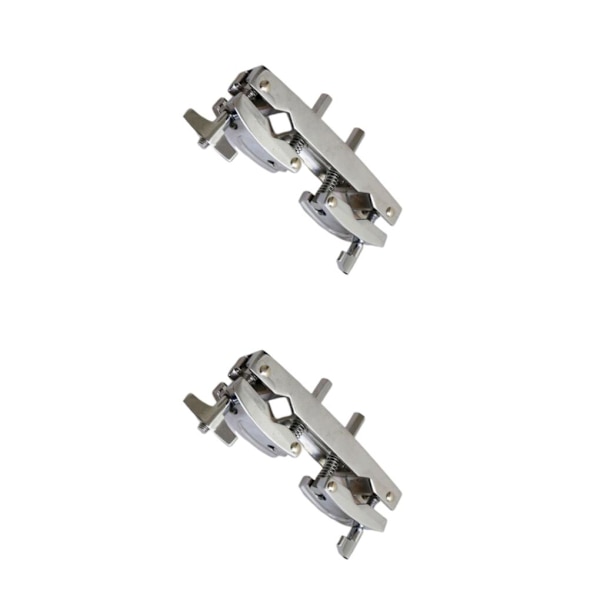 1/2 metall trumklämma fäste Stång anslutningsklämma hållare 2PCS