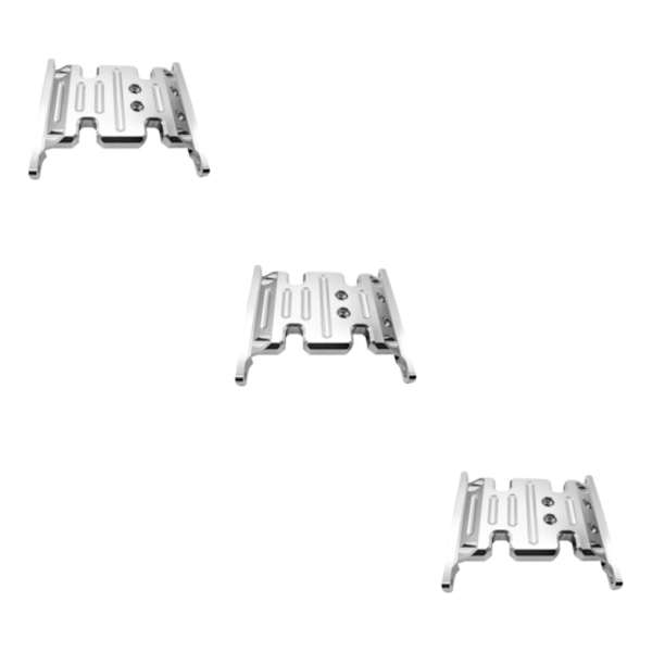 1/2/3/5 växellåda i aluminiumlegering för 1/10 AXIAL SCX10 Rock Silver 3Set