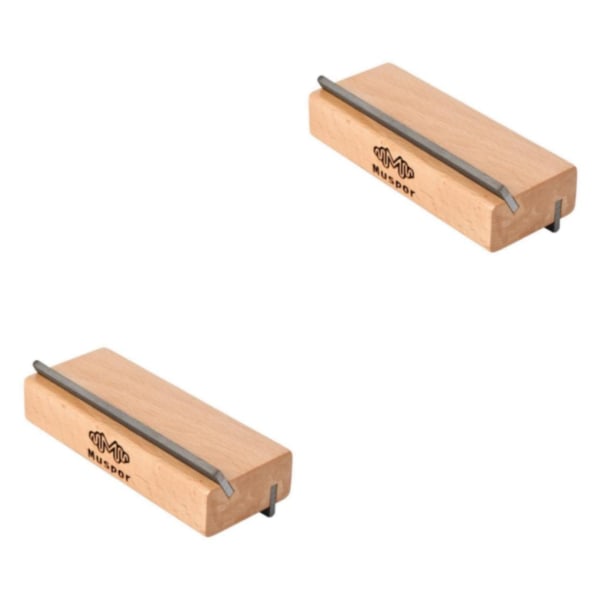 1/2 Fret Beveling File Fret End Bevel Flush Files För Luthier 2PCS