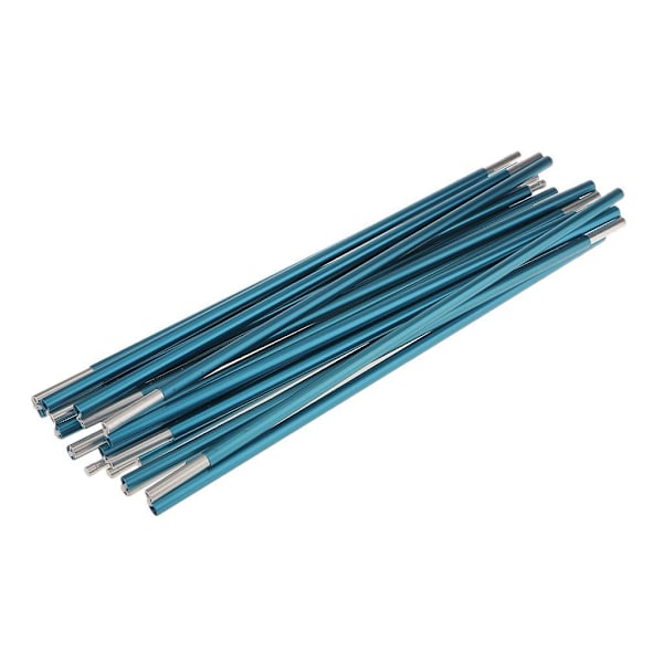 1/2/3 Bärbar Backpacking Markis Tältstänger Lättviktsresor Blue Φ9.5 mm 408 cm 1 Pc