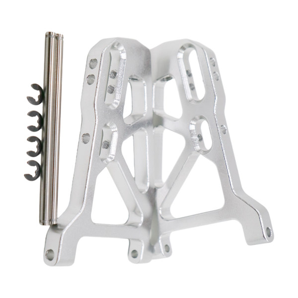 RCGOFOLLOW 2 delar aluminiumlegering förbättrad främre nedre Silver