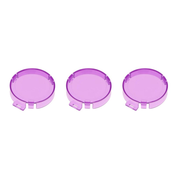 1/2/3/5 vattentätt dyklinsfilter case Purple 43mm 3Set