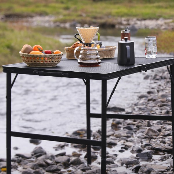 Fällbart bord för camping och picknick Enkel förvaring och hållbarhet