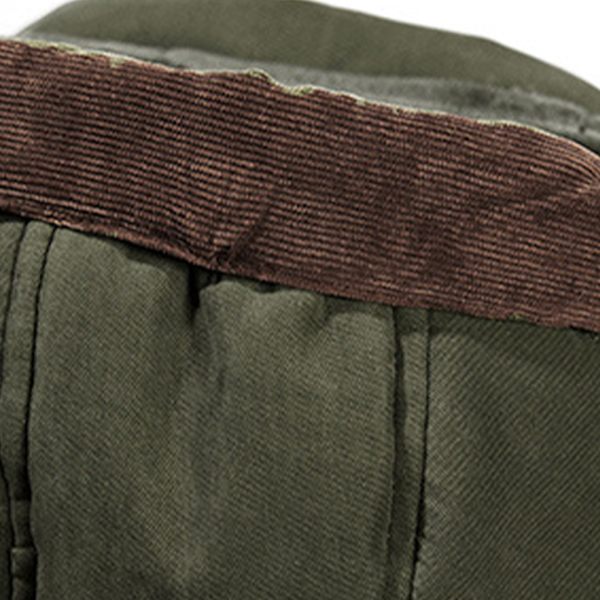 Andningsbar och slitstark vinterjacka för utomhusaktiviteter khaki 4XL