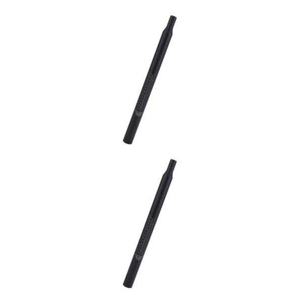 1/2/3 Folding Bike Sadelstolpe Lättvikt För Cykelstolpssits Black 33.9x450mm 2PCS