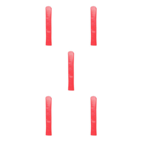1/3/5 För Golf Alignment Stick Cover Stavar Hållare 33x5,8cm Håll Red 5PCS