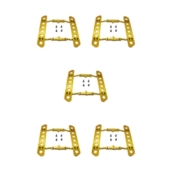 1/2/3/5 legering sidokollision Step Board pedaler för 1/10 axial Golden 5Set