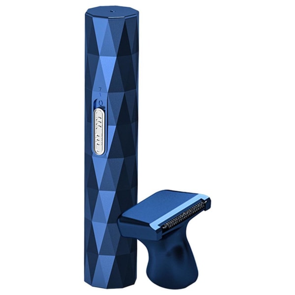 1/2/3/5 Electric Nose Hair Trimmer Näsborrar Öron Rakapparat Grooming Blue Dual Head 1Set