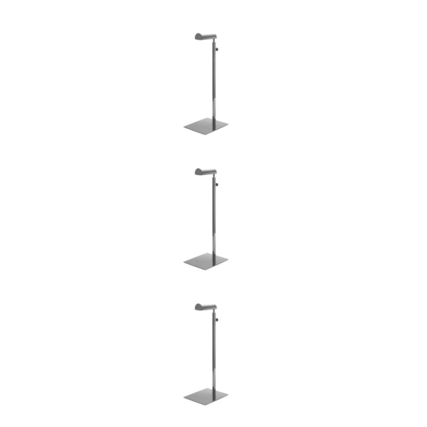 1/2/3 justerbar metallhandväskhållare för handväska Polished 3PCS