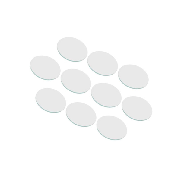 1/2/3/5 10 delar platt watch Ersättningsdel Clear 33.5mm 5Set