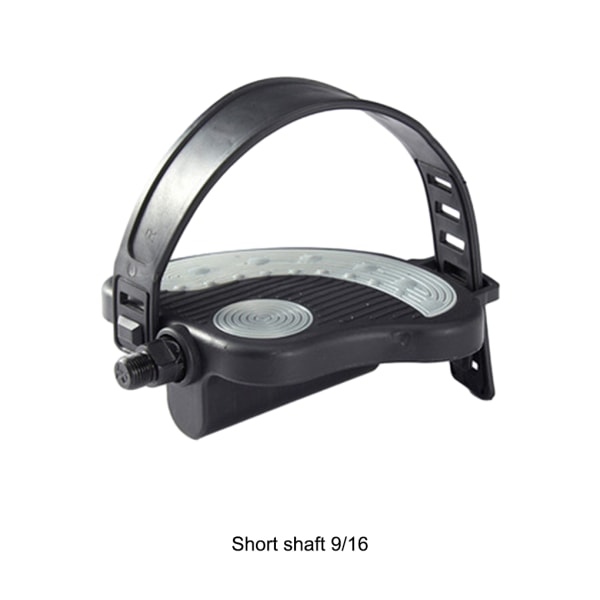 2 st/ set pedaler för smidig körning på motionscykel - halkfri Short shaft9/16