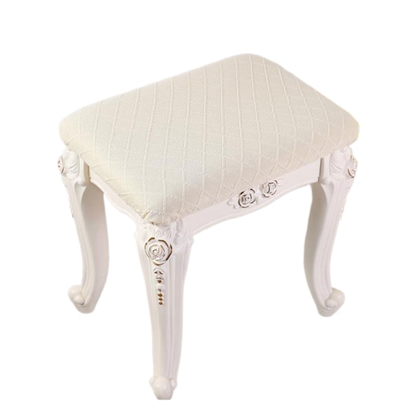 Stretch Vanity Stool Cover För Vardagsrum Och Sovrumsdekor Bar Begin