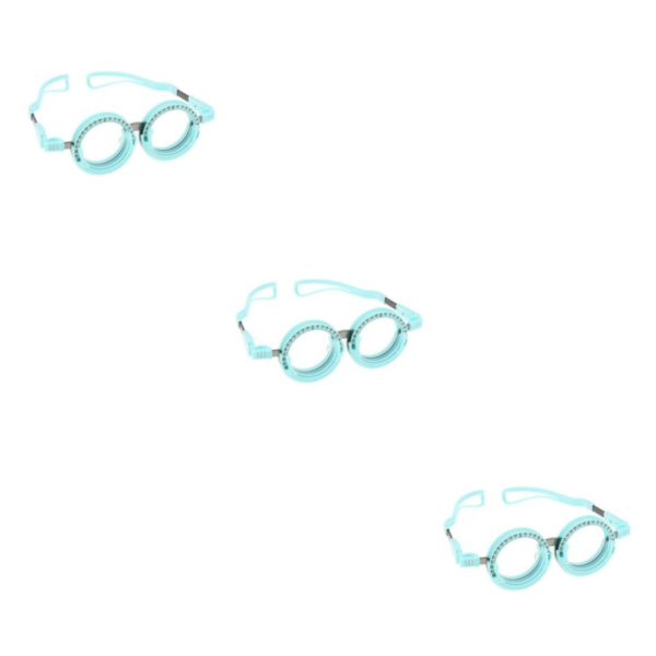 1/2/3/5 vuxen optisk provlinsram Glasögonoptometri Blue 52mm 3Set
