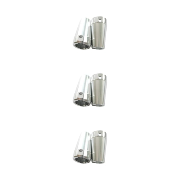 1/2/3/5 2 stycken aluminiumlegering bakre navhållare för AXIAL SCX10 silver 3Set