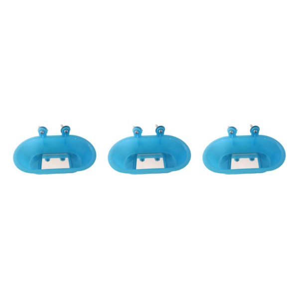 1/2/3/5 Plast hållbar konstruktion och multifunktionell fågel Bottom mirror 3Set