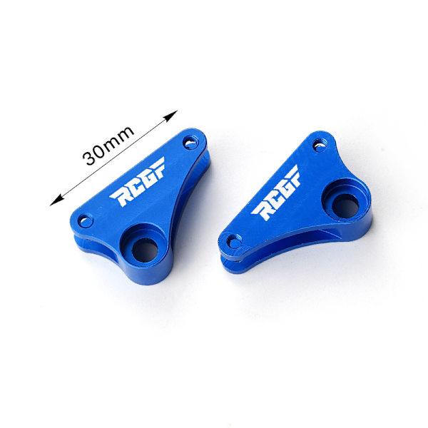 RCGOFOLLOW 2-delad aluminiumlegering Slitstark dragstångssäte för 1/16 Dark Blue