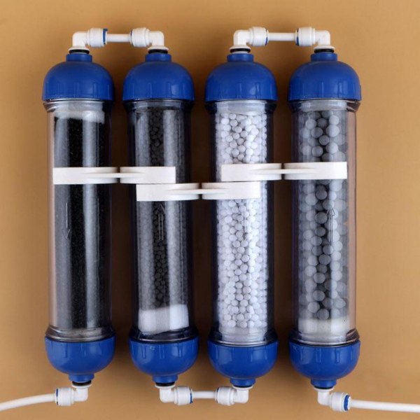 1/2/3/5 Transparent vattenfilterhus Refill Filter Shell