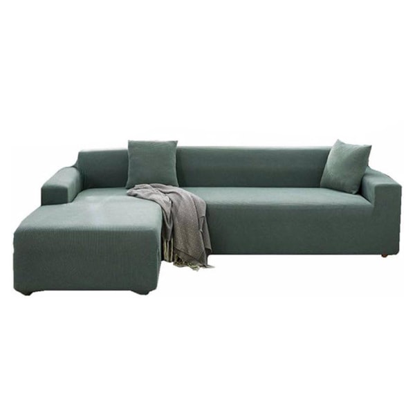 Moderiktigt och enkelt gjort med cover i polyester för att leva single sofa(Green)