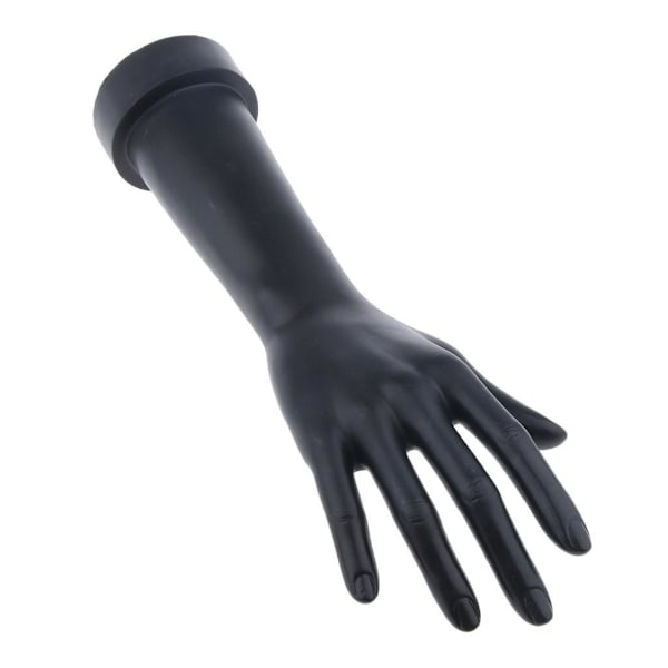 1/2 hand smycken display stativ kvinnlig hand skyltdocka modell rekvisita Black Right 1Set